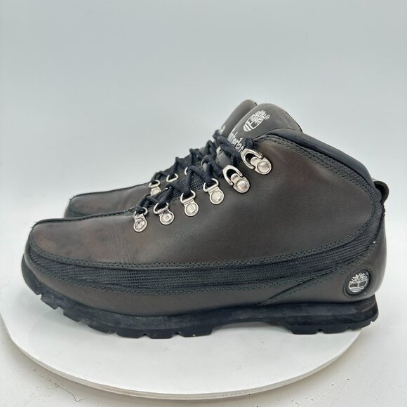 Timberland Men Size 9.5M 95116 8626 Dark Brown Leather Lace Up Ankle Hiking Boot - Picture 1 of 12
